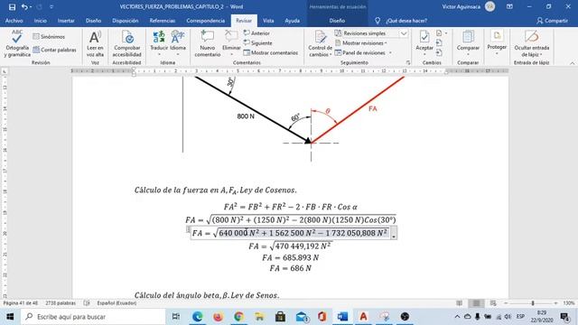 2-26. Determine la magnitud y la dirección θ de FA, de modo que la fuerza resultante esté dirigida смотреть онлайн