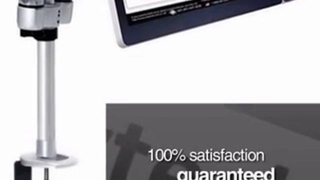 Dual Apple Monitor Desk Mount Quick Connect - cotytech.com смотреть онлайн