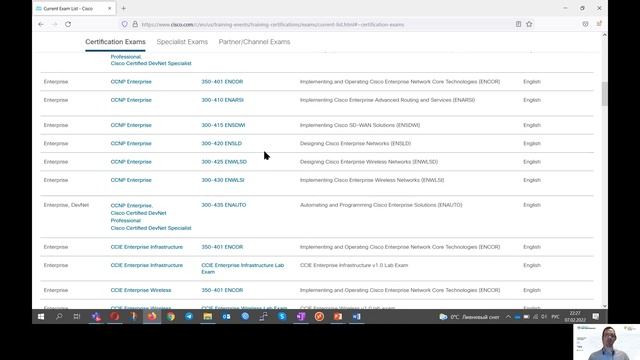 CISCO CCNA: как подготовиться к международной сертификации смотреть онлайн
