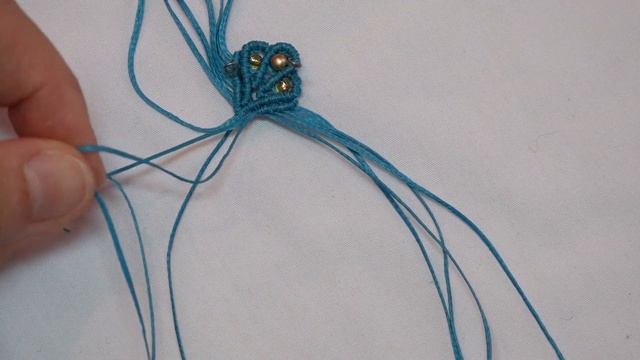 БРАСЛЕТ МАКРАМЕ. MACRAME BRACELET. смотреть онлайн