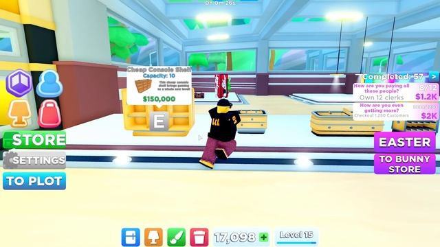 NOOB to PRO in ONE HOUR My Store ROBLOX (PART 4) How to get MORE MONEY & CUSTOMERS (Beginner LAYOUT смотреть онлайн