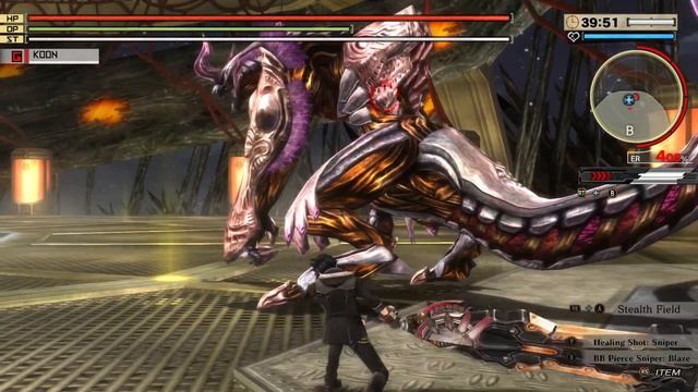God Eater 2 Rage Burst -The Fall of Megiddo (CC Finisher) смотреть онлайн