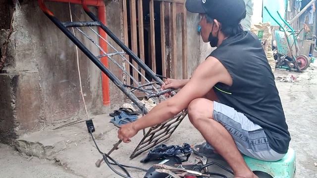 THE NEW GUN PORTABLE WELDING MACHINE /TESTING