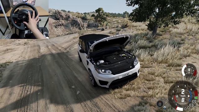 BeamNG Drive - Range Rover Sport SVR [Steering Wheel Gameplay]