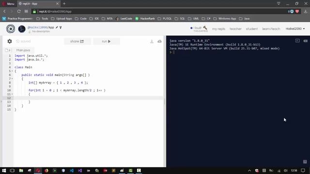 How To Reverse Elements In An Array [Java] смотреть онлайн