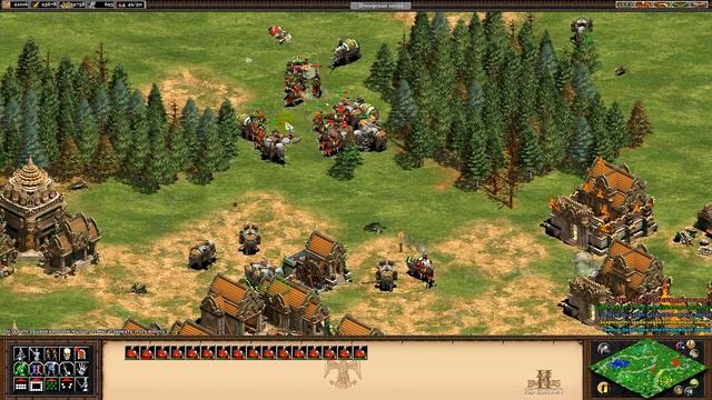 Битва со слонами – Rise of the Rajas – Age of Empires II HD смотреть онлайн