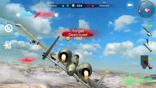 Best Android fighter plane gameplay || Ace fighter смотреть онлайн