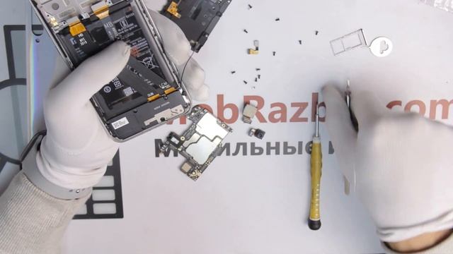Инструкция как разобрать Xiaomi Mi A3 смотреть онлайн