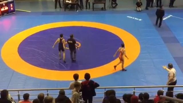 Великолепный бросок от М.Бисултанов vs Гусейнов С-М смотреть онлайн