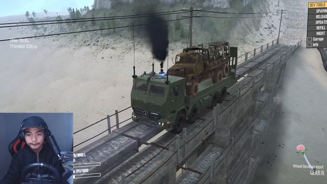 TOWING TRUCK ROSOK BEKAS PERANG - SPINTIRES MUDRUNNER смотреть онлайн