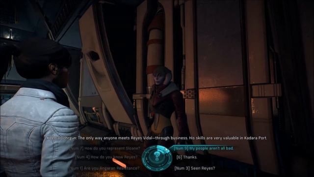 Mass Effect Andromeda Night on the Town (Reyes romance) смотреть онлайн