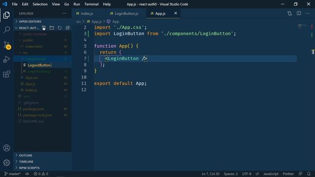 Simple React.js User Login Authentication | Auth0 смотреть онлайн