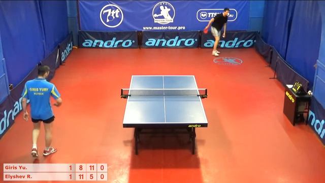 Настольный теннис матч 13062019 9 Гирис Юрий Елышев Роман смотреть онлайн