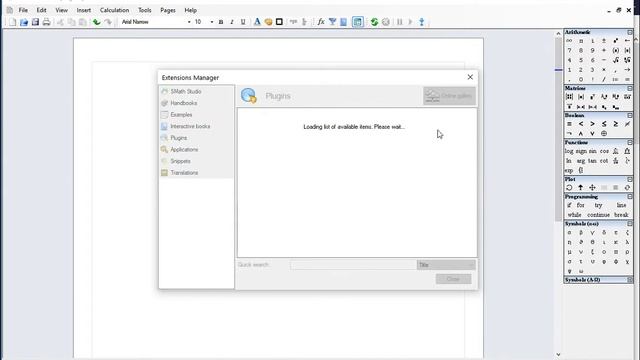 5.2 Selected SMath Studio Plugins: Table, Stat Tools, Plot X-Y смотреть онлайн