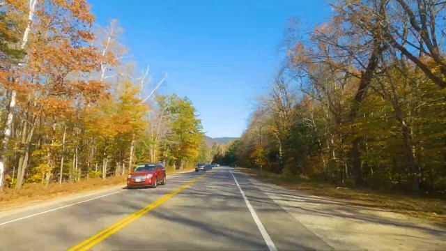 The Beauty of Fall Colors along the Roads of New England (Connecticut) - 4K Scenic Autumn Drive смотреть онлайн