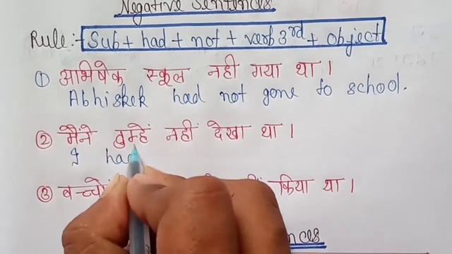Past Perfect Tense | Affirmative and Negative sentences | past perfect tense exercise,examples. смотреть онлайн