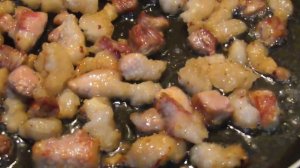 Шкварки на сковороде. Рецепт от ARGoStav Kitchen