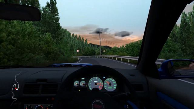 Assetto Corsa - Subaru Impreza WRX 22B STI at Touge Uphill смотреть онлайн