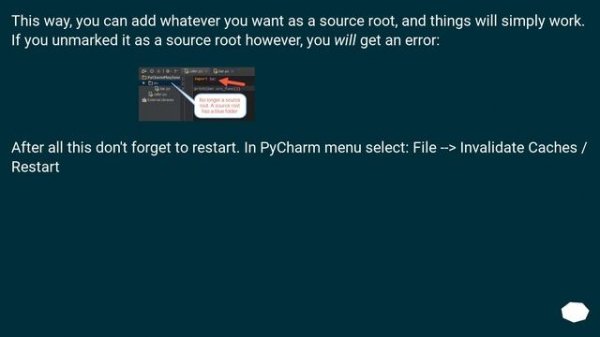 Unresolved reference issue in PyCharm