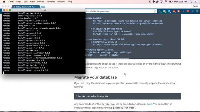 Getting Started With Heroku (deploying Ruby on Rails application) смотреть онлайн