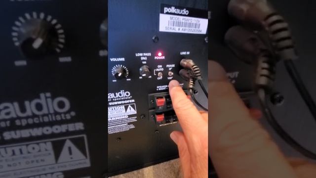 Polk Audio 10" powered sub review смотреть онлайн