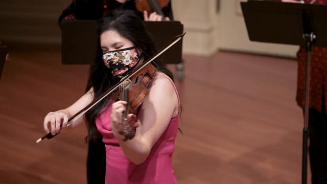 Bach - Violin Concerto In A Minor BWV 1041 - 1st Mvt Allegro Rachell Ellen Wong | Voices Of Music 8