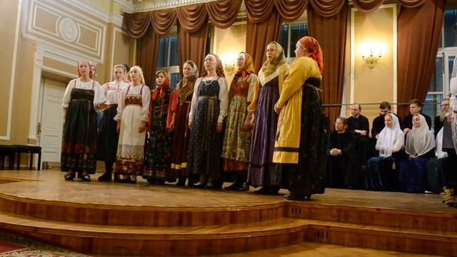 Духовный стих в исполнении фольклорного ансамбля "Пересек" г. Томск смотреть онлайн