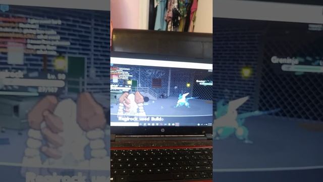 Playing Pokemon brick bronze battle colosseum with magic and battling other peopls смотреть онлайн