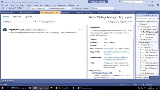 Un anno di Live Coding: il ritorno di TinyHelpers (Multi-Targeting con .NET 6.0) смотреть онлайн