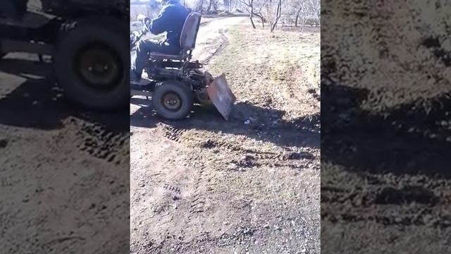 очень минитрактор скутер