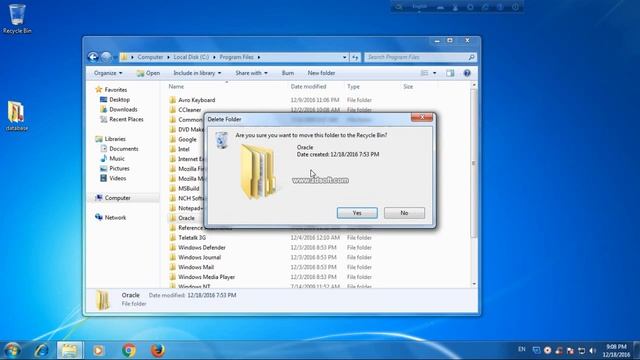 Oracle uninstall смотреть онлайн