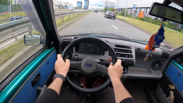 1995 Fiat Cinquecento [0.7I 31HP] | TOP SPEED | POV Test Drive #793 Joe Black смотреть онлайн