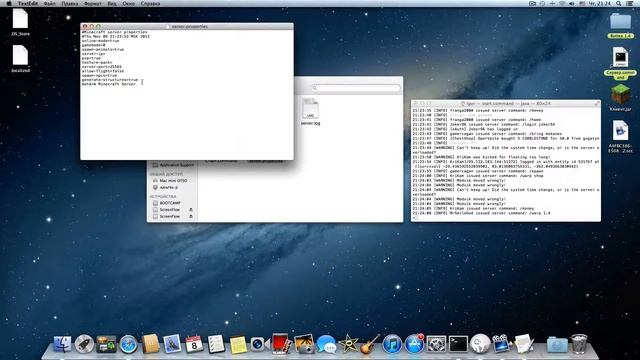 Создаем сервер Bukkit на Mac OS. смотреть онлайн