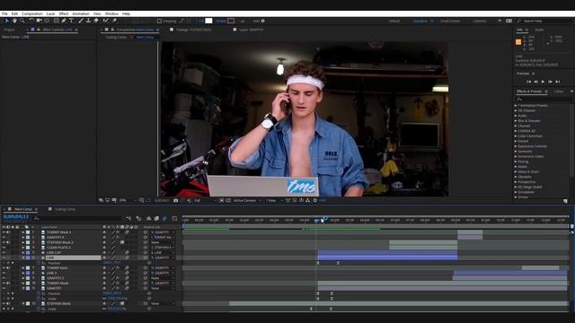 SAM KOLDER - Handshake/Split Screen Transition TUTORIAL смотреть онлайн