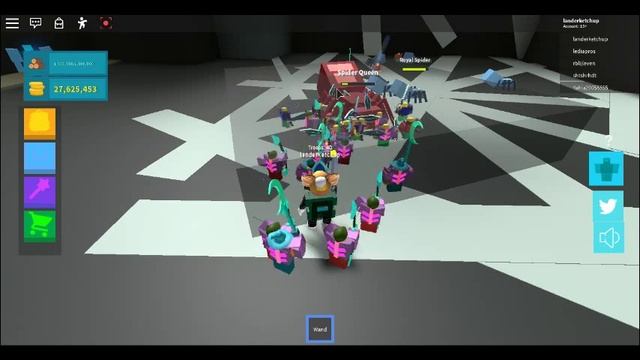 Spider Queen Roblox Army Control Simulator #3 смотреть онлайн