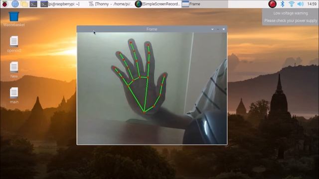 voice assistant | Raspberry pi4 counting fingers смотреть онлайн
