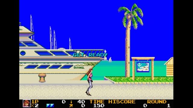 Sega Mega Drive 2 (Smd) 16-bit Rolling Thunder 2 Round 1