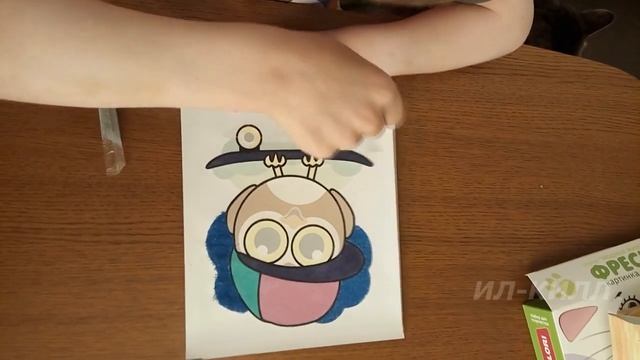 Картинка из песка. Фреска. смотреть онлайн