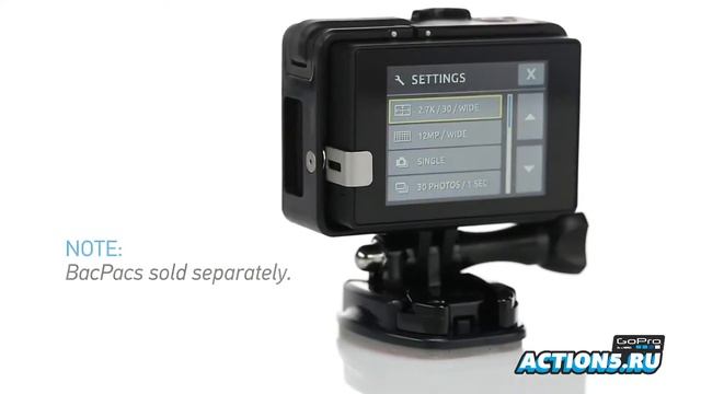 Рамка для GoPro HERO3+ The Frame смотреть онлайн