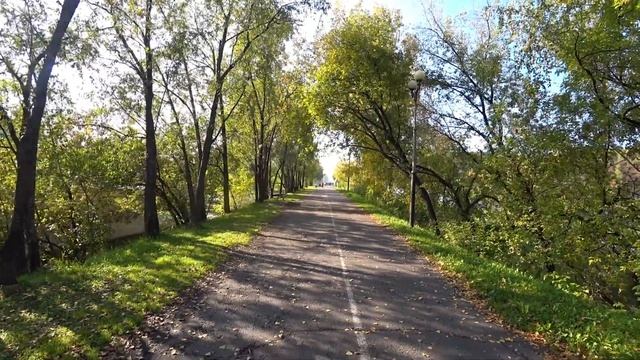 Междуреченск осенью. Экоцентр, Комсомольский проспект, гора Сыркаши