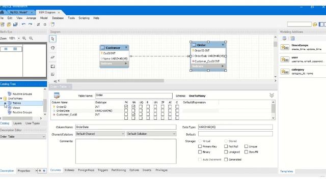 Forward Engineering in MySql Workbench смотреть онлайн