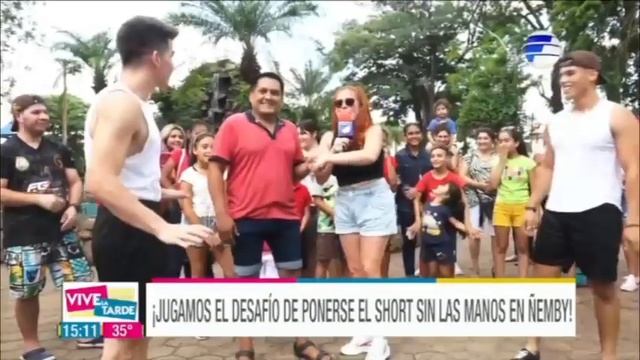 ¡Nathu llevo el desafío de Ponte el Short hasta Ñemby! | 18 01 23 смотреть онлайн