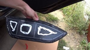 Как правильно приклеить накладки дверных карт. Лада Веста.