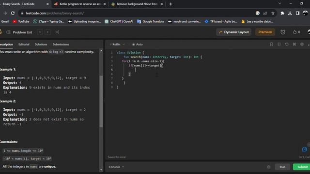 LeetCode Binary search 'Kotlin' || شرح بالعربي смотреть онлайн