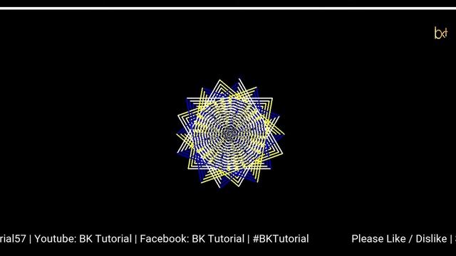 Python Turtle - Draw Multi Color Graphics | Draw Rangoli in Python By #BKTutorial смотреть онлайн
