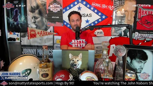 How Hogs Can Get Back To NCAAT | John Nabors Show смотреть онлайн