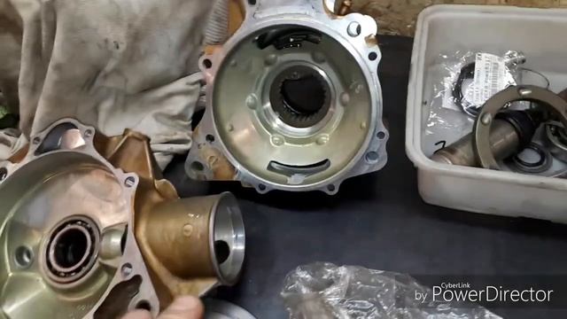Про передний редуктор Kawasaki Brute Fore 750.
