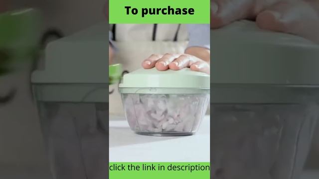 New Mini Hand Manual Meat Grinder Garlic Cutter Vegetable Fruit Twist Pull Chopper Pulling Chopper смотреть онлайн