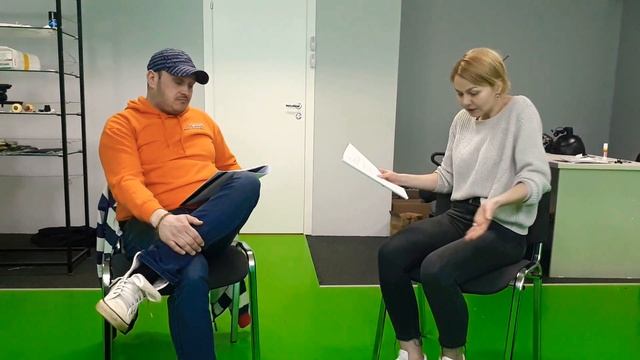 Актеры Жаравин Юрий и Екатерина Рудакова