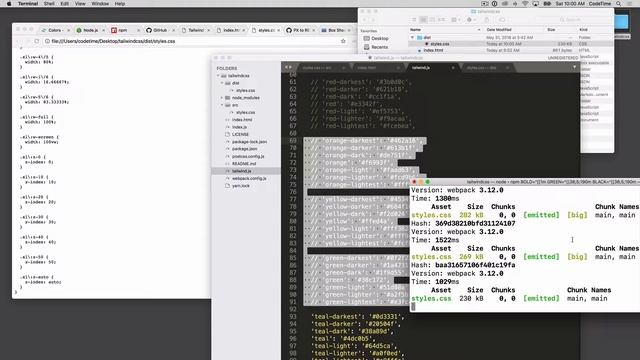 Compiling Tailwind CSS, Part 6: Modules смотреть онлайн